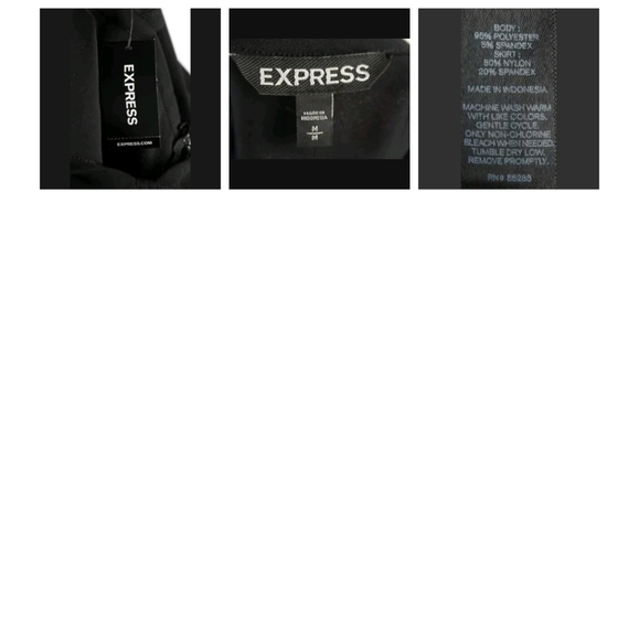 Express Black  Off The Shoulder Dress - Picture 9 of 9